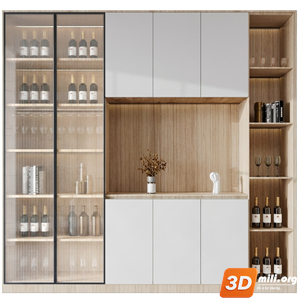 Wine cabinet Skp Files